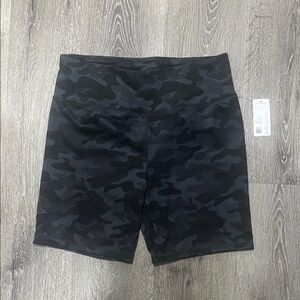 Jockey Black Camo Bike Shorts